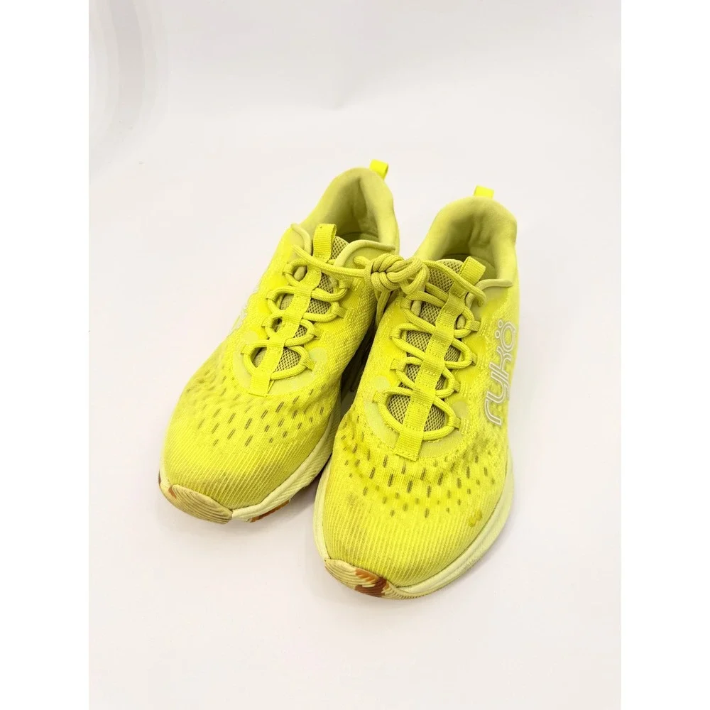 Ryka Activate Walking Shoes Womens 7.5 Neon Yellow Lime Athletic Sneakers